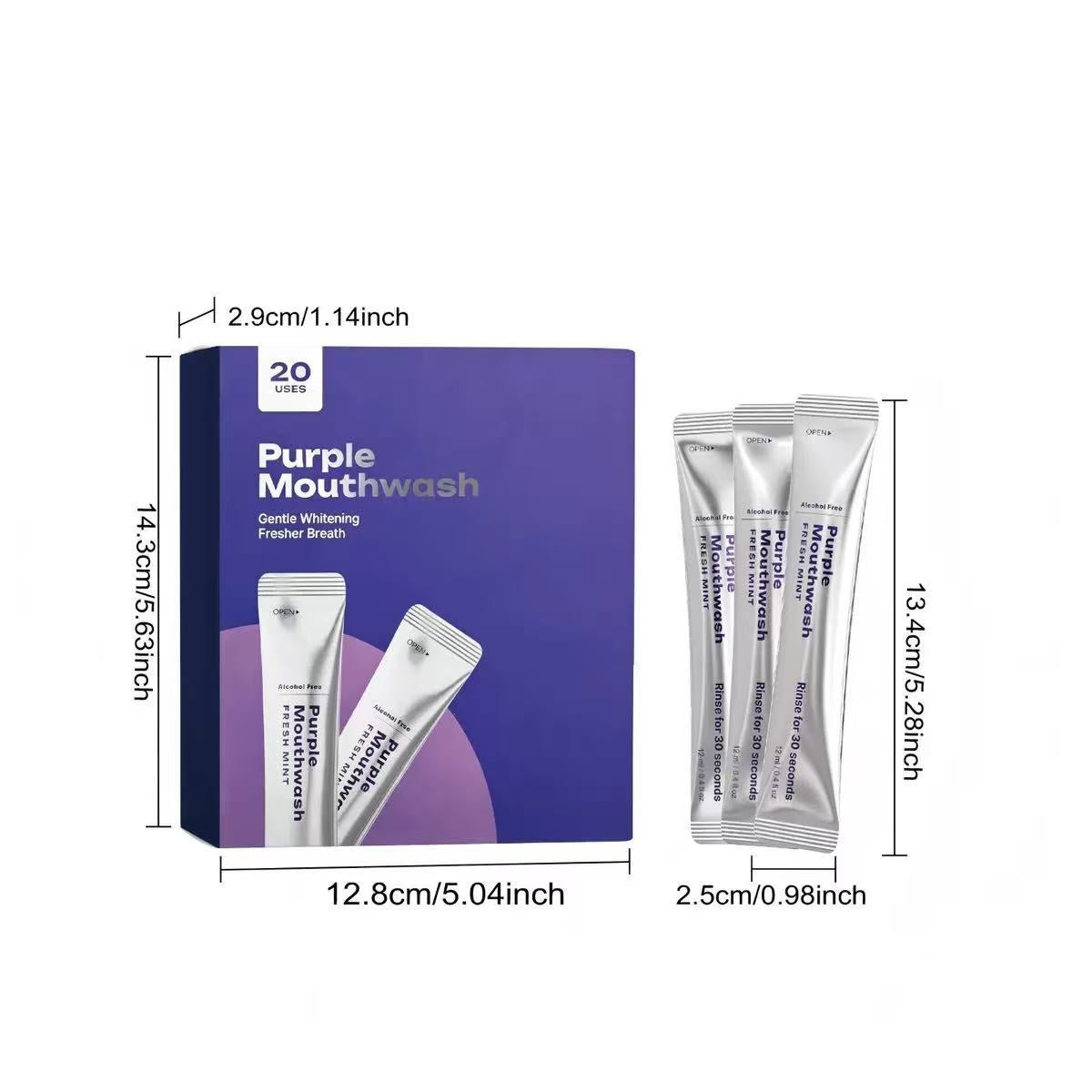 Dr. Dent Purple Mouthwash