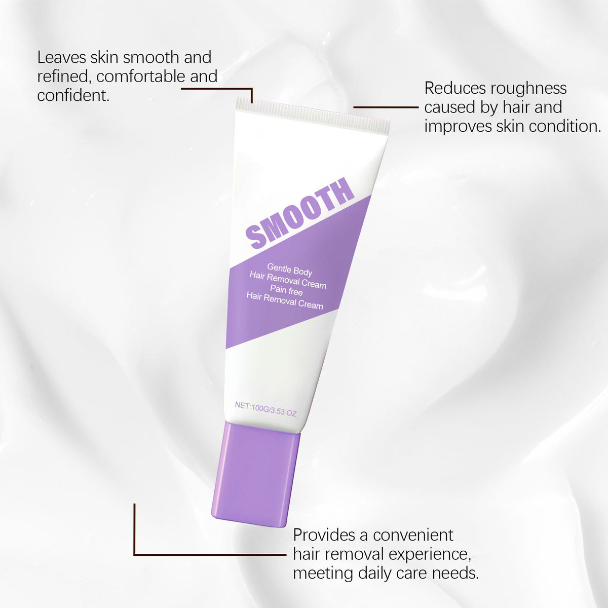 SMOOTH Gentle Body Hair Removal Cream