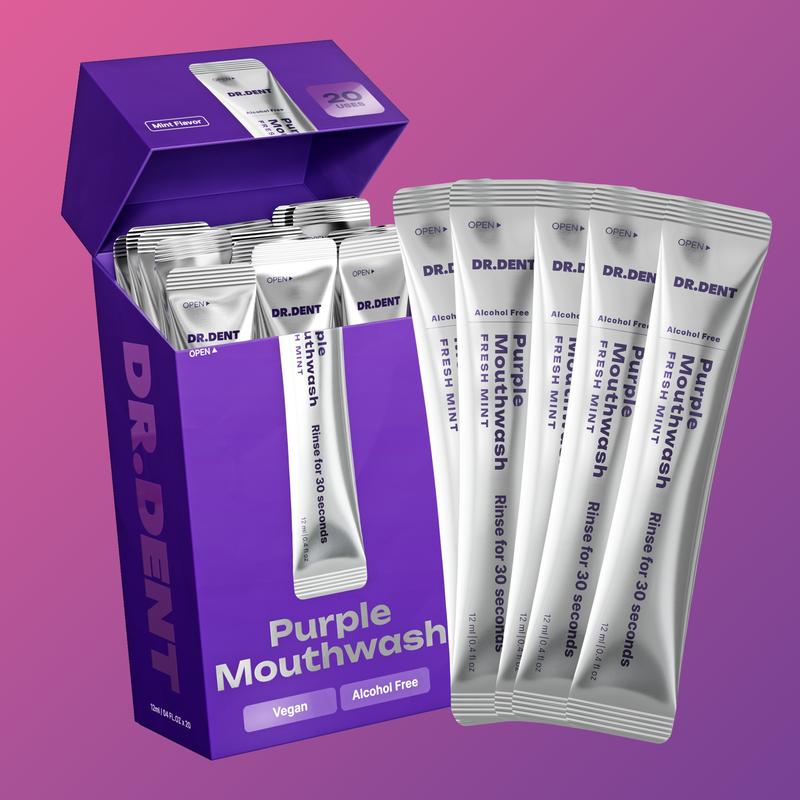 Dr. Dent Purple Mouthwash